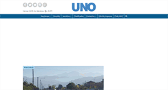 Desktop Screenshot of diariouno.com.ar